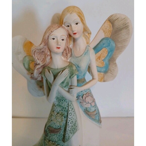 Angelstar Cherished Blessings Beatiful Angels Figurine 10'in Beautiful Detailing - Picture 2 of 16